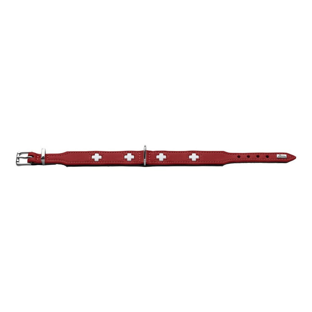 Collar para Perro Hunter Swiss Rojo/Negro 35-43 cm