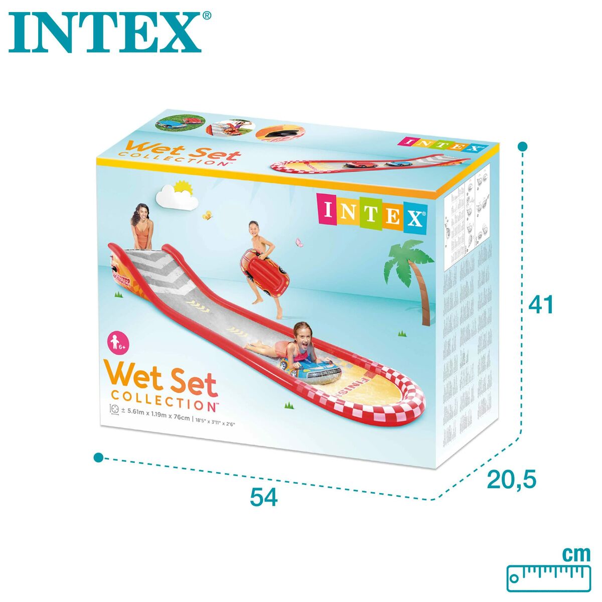 Water Slide Intex 57167NP 561 x 119 x 76 cm Inflatable (561 x 119 x 76 cm)