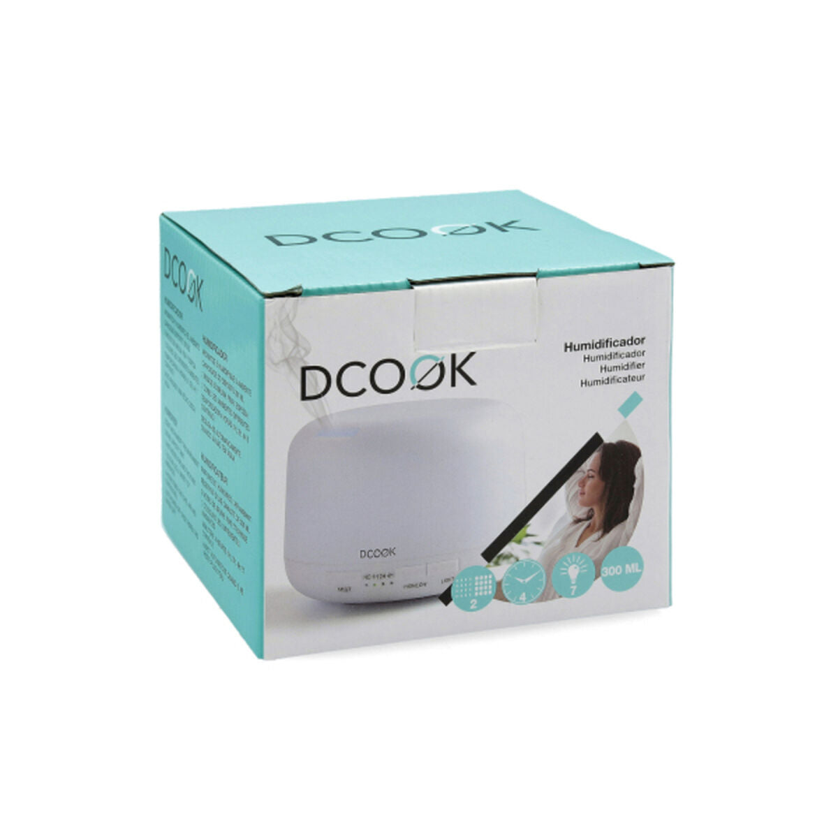 Humidificador Dcook Blanco Plástico (0,3 L)