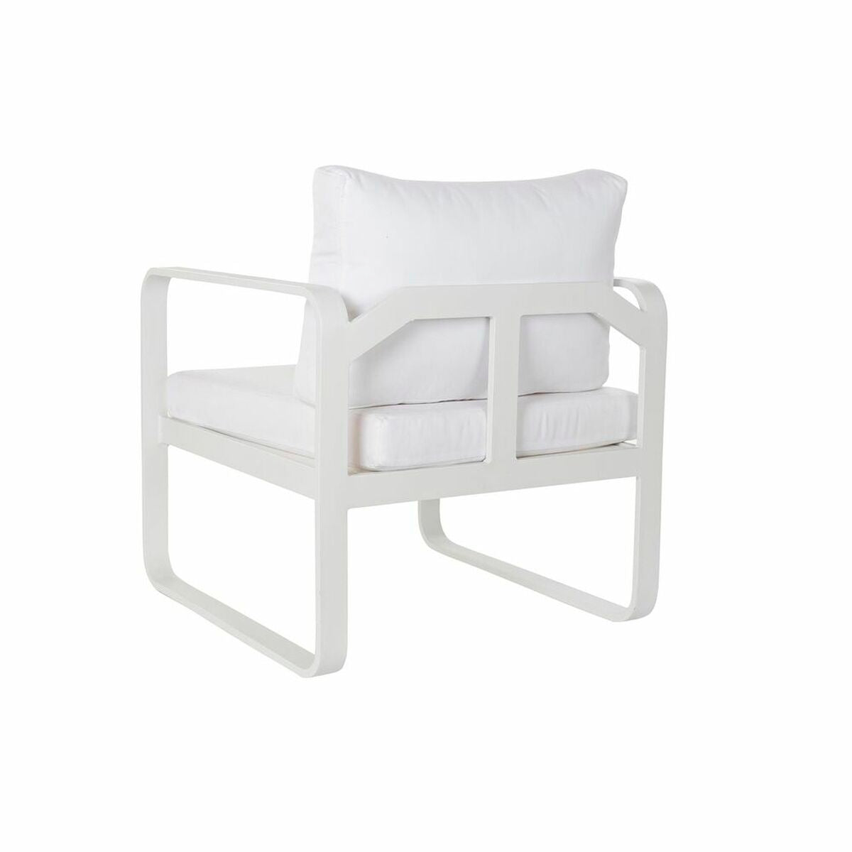 Sofá de Jardim DKD Home Decor Branco Alumínio 78 cm 184 x 72 x 78 cm