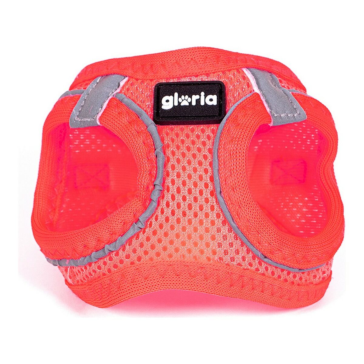 Dog Harness Gloria Air Mesh Trek Star Adjustable Pink Size XXXS (18-20 cm)