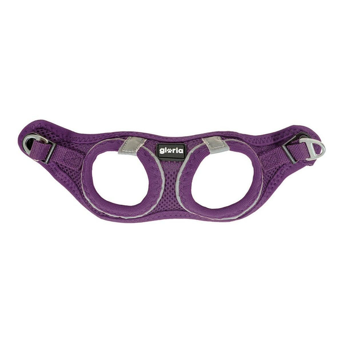 Arnês para Cães Gloria Air Mesh Trek Star Ajustável Roxo Tamanho XXXS (18-20 cm)