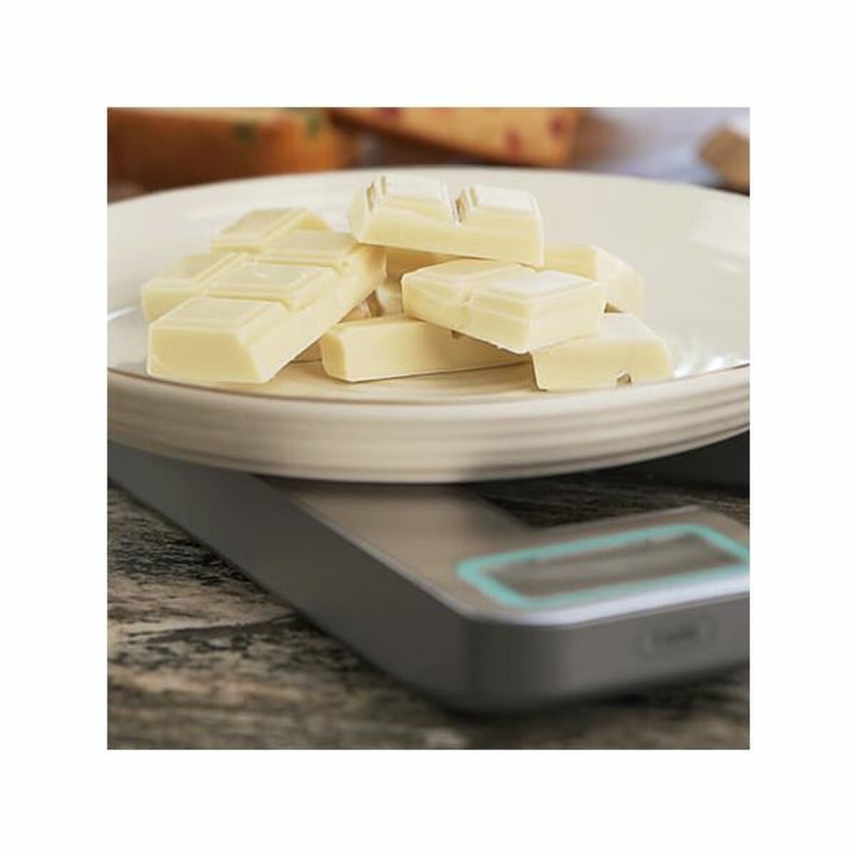 balança de cozinha Cecotec Cook Control 10100 EcoPower Compact LCD 5 Kg Cinzento