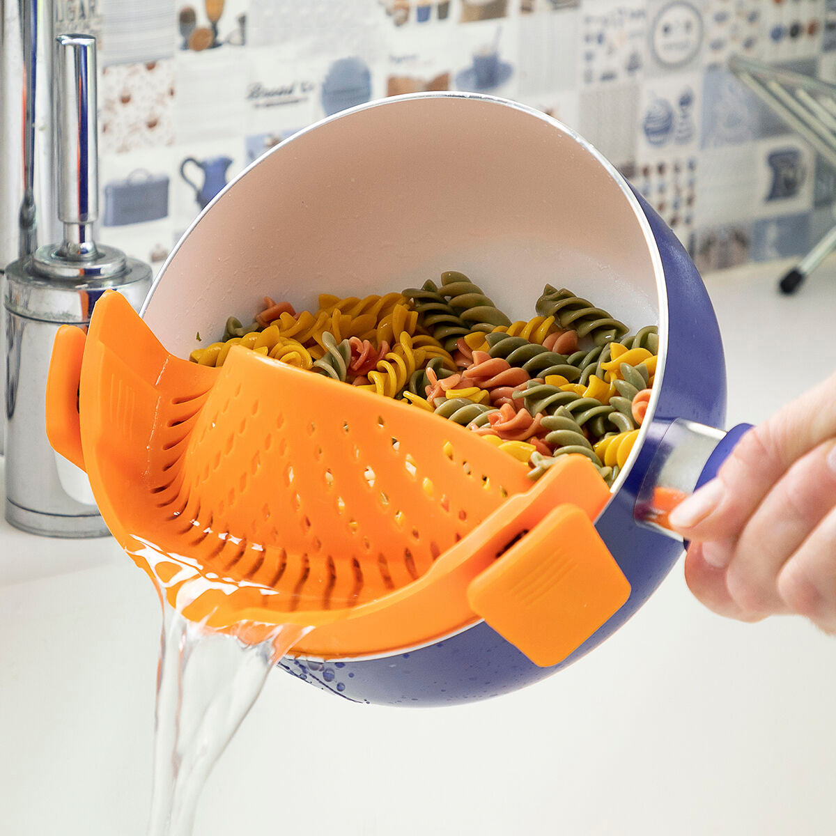 Escorredor de Silicone Pastrainer InnovaGoods