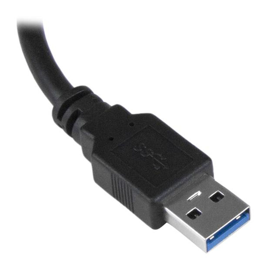 Adaptador USB 3.0 para VGA Startech USB32VGAV            Preto