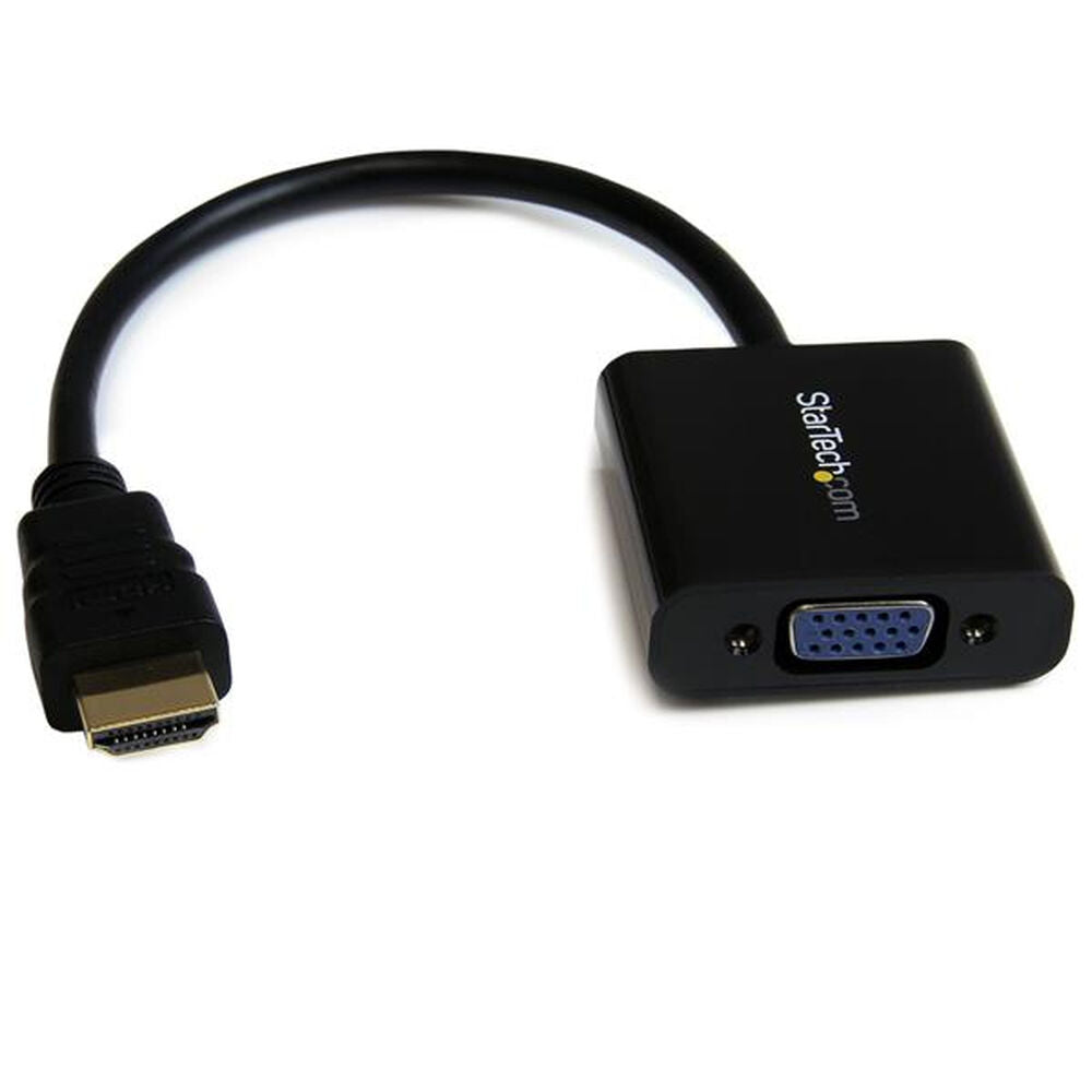 Adaptador HDMI Startech HD2VGAE2 1920 x 1080 px Preto