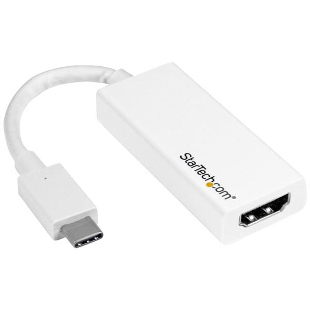 Adaptador USB C para HDMI Startech CDP2HD4K60W          Branco