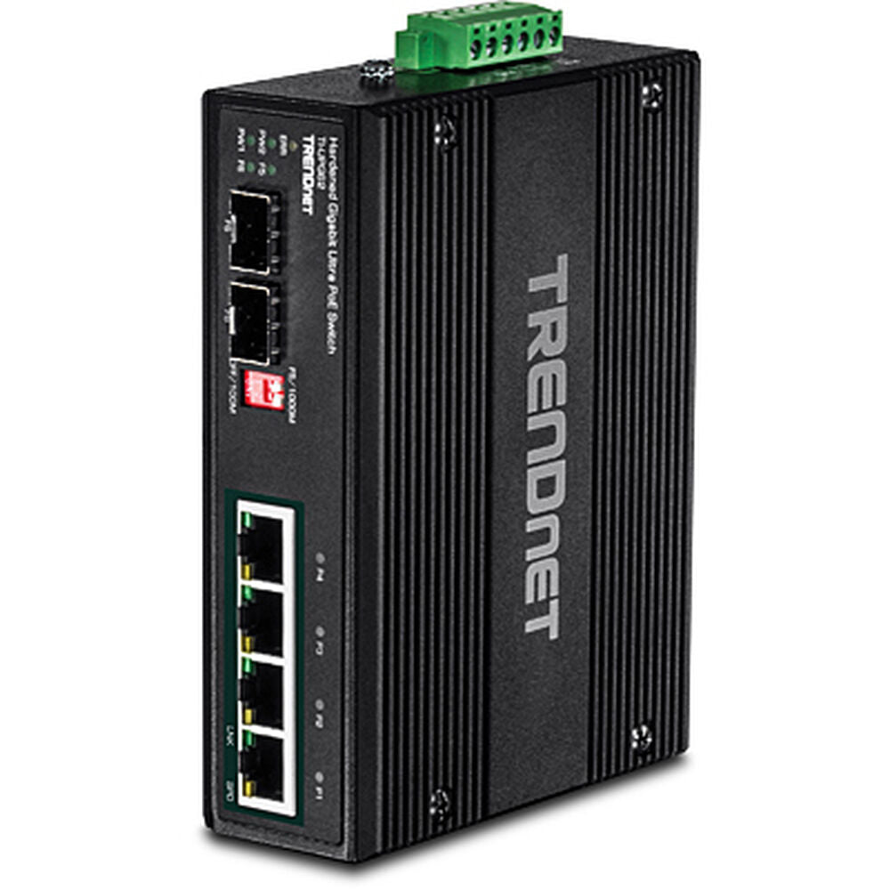 Switch Trendnet TI-UPG62 RJ-45 SFP Preto