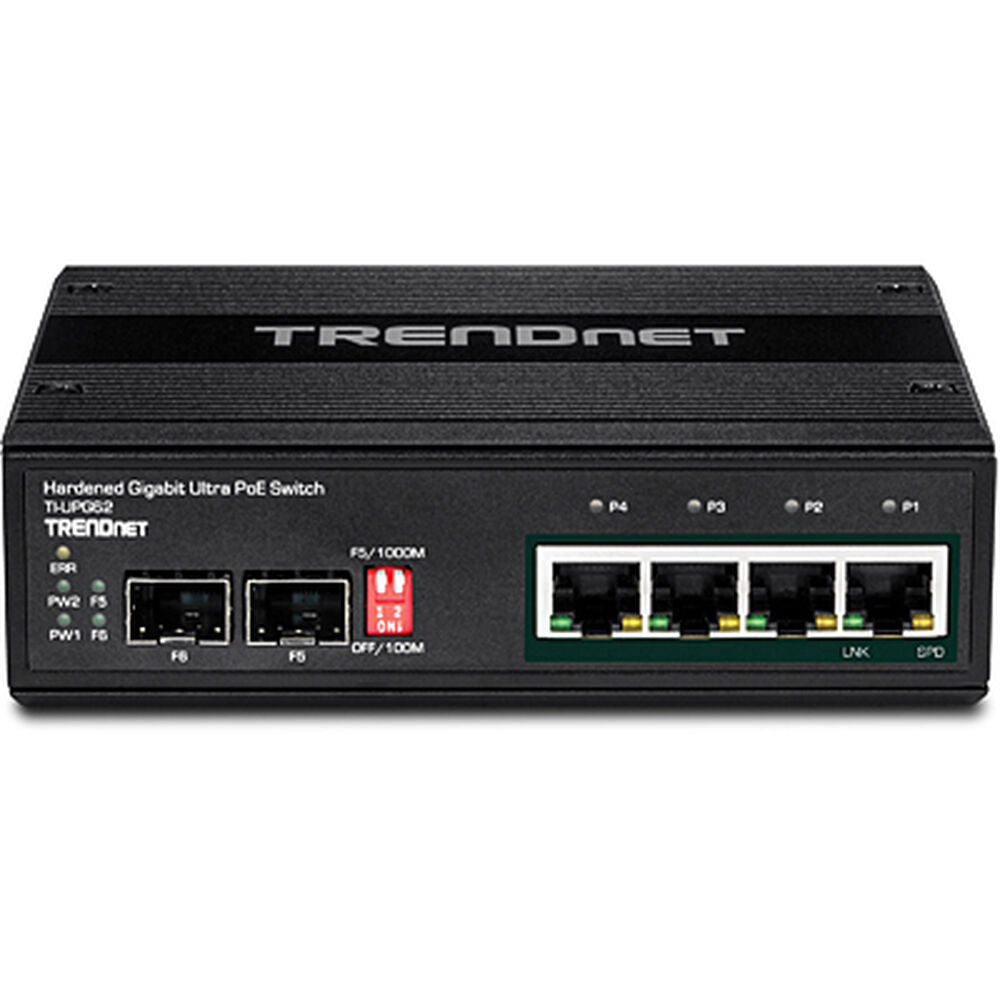 Switch Trendnet TI-UPG62 RJ-45 SFP Preto