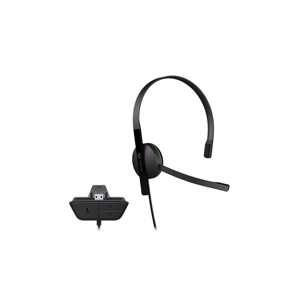 Auriculares com microfone para Vídeojogos XBOX ONE CHAT Microsoft S5V-00015