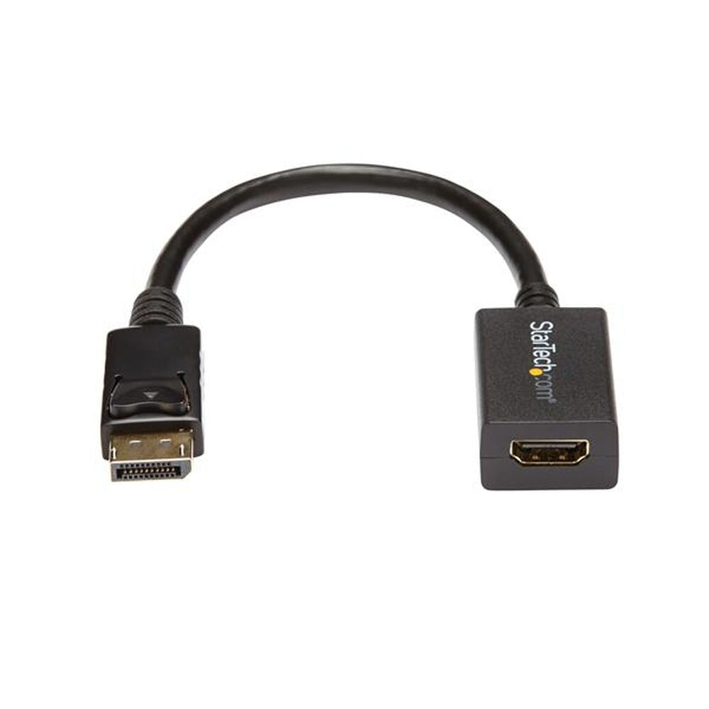 Adaptador DisplayPort para HDMI Startech DP2HDMI2             Preto