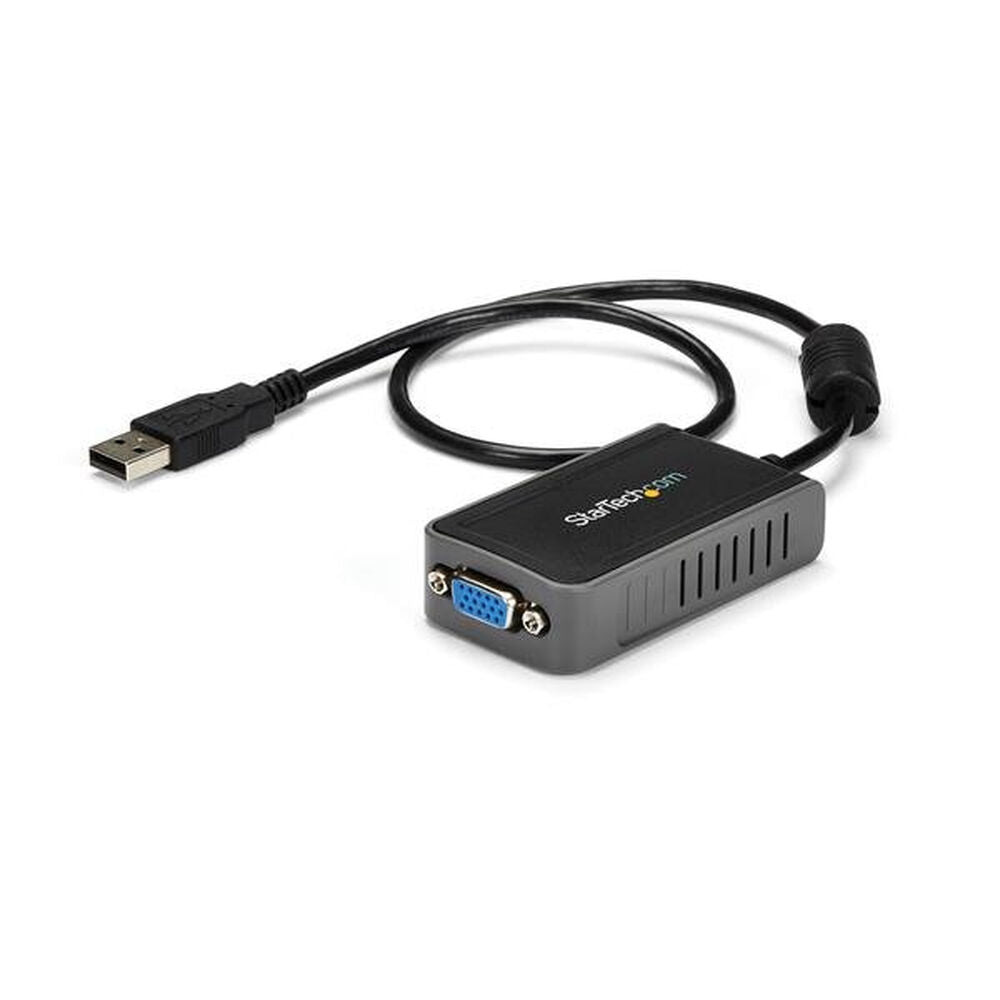 Adaptador USB para VGA Startech USB2VGAE2            Preto