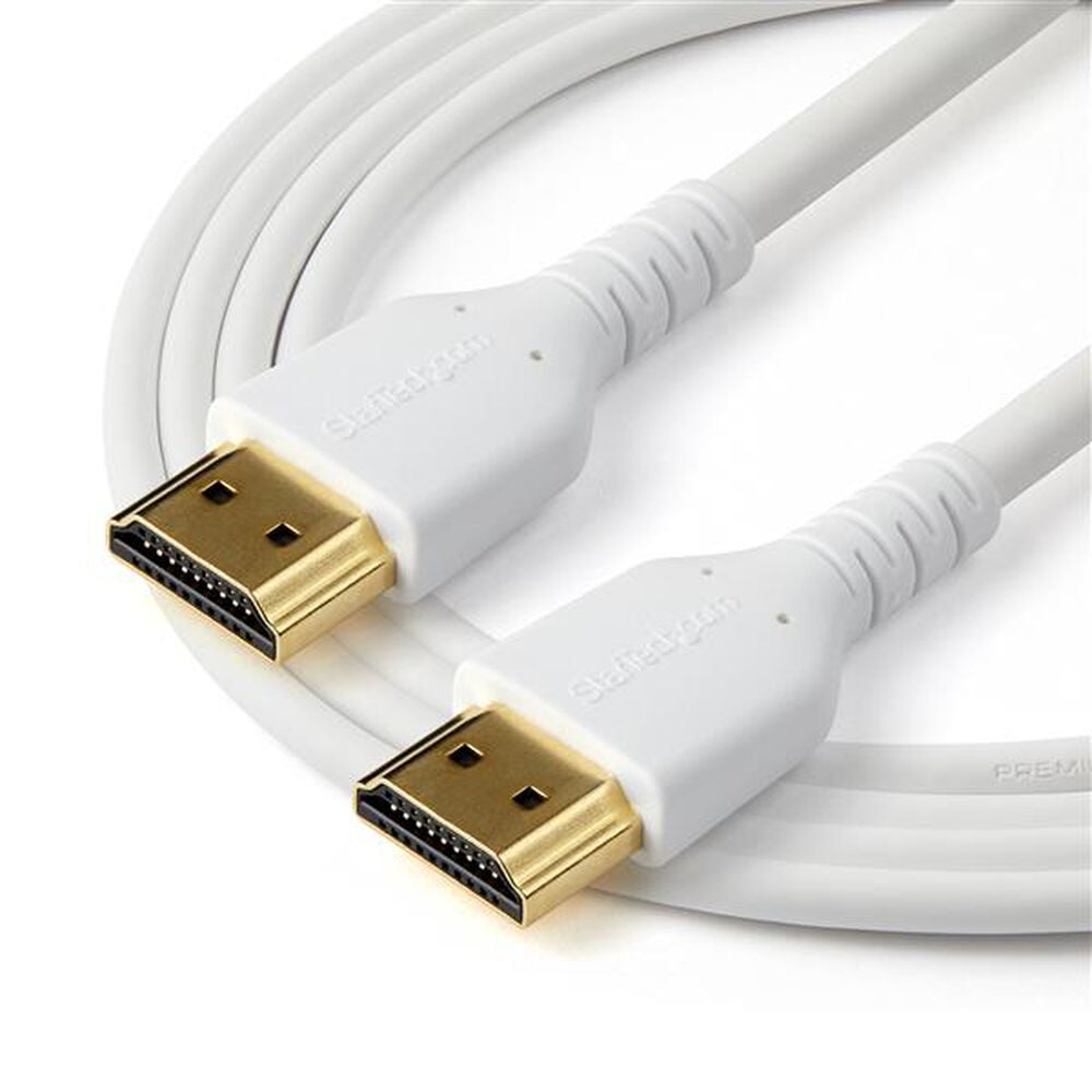 Cabo HDMI Startech RHDMM1MPW            4K Ultra HD 1 m Branco