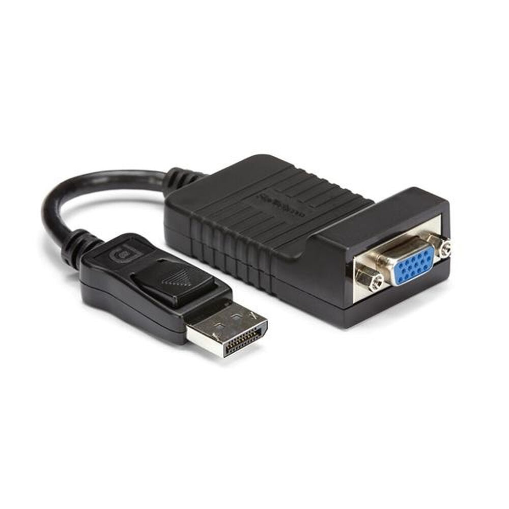 Adaptador DisplayPort para VGA Startech DP2VGA               Preto