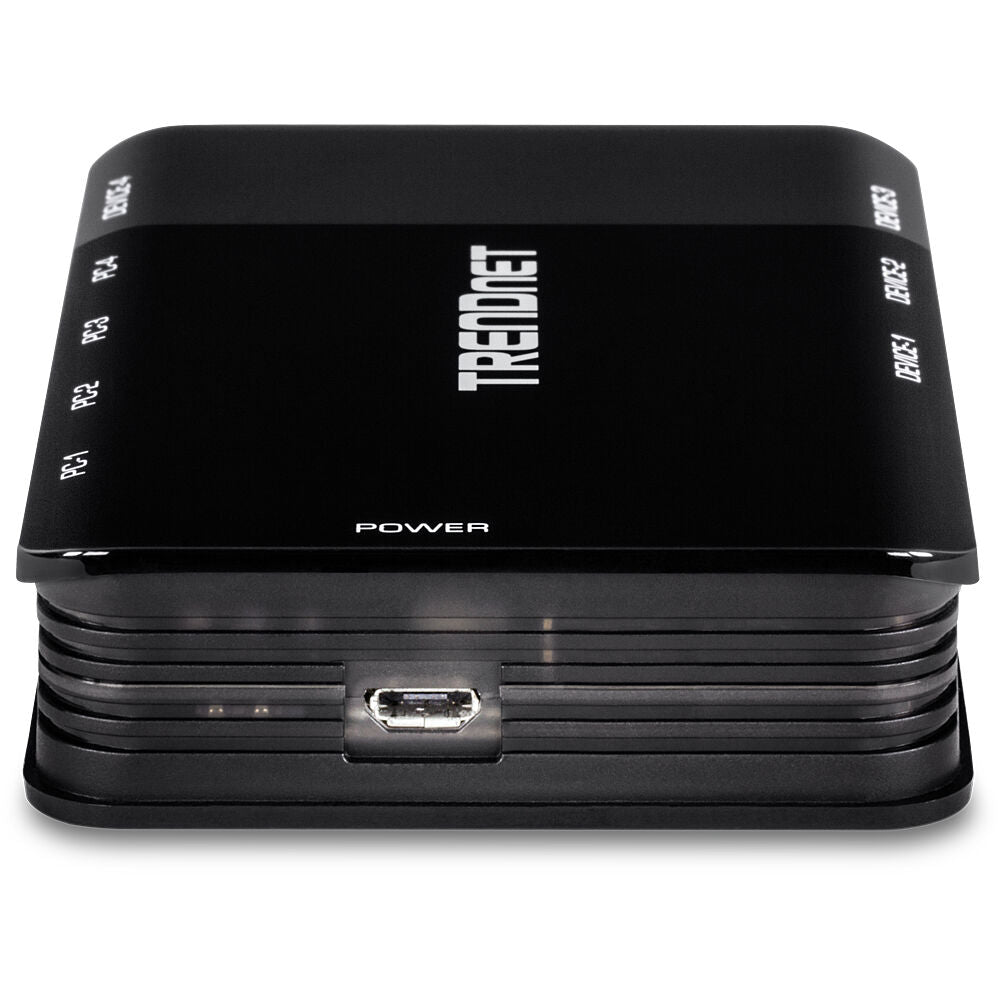 Switch Trendnet TK-U404 USB Preto