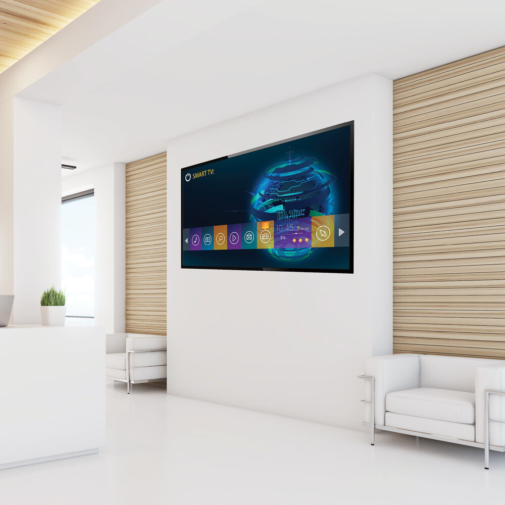 Suporte TV Startech FLATPNLWALL