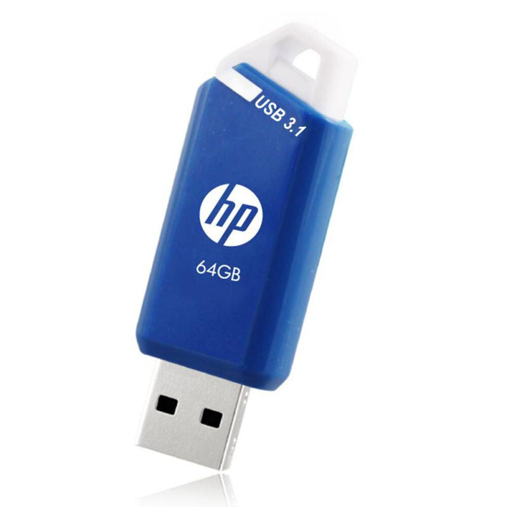 Memória USB HP HPFD755W-64 64 GB Azul