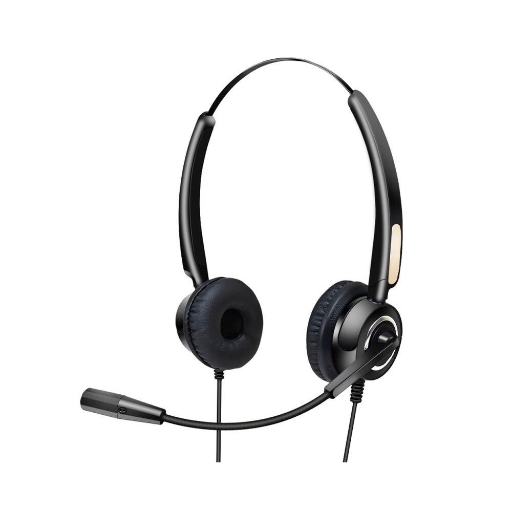 Auriculares com microfone Urban Factory HBV01UF              Preto