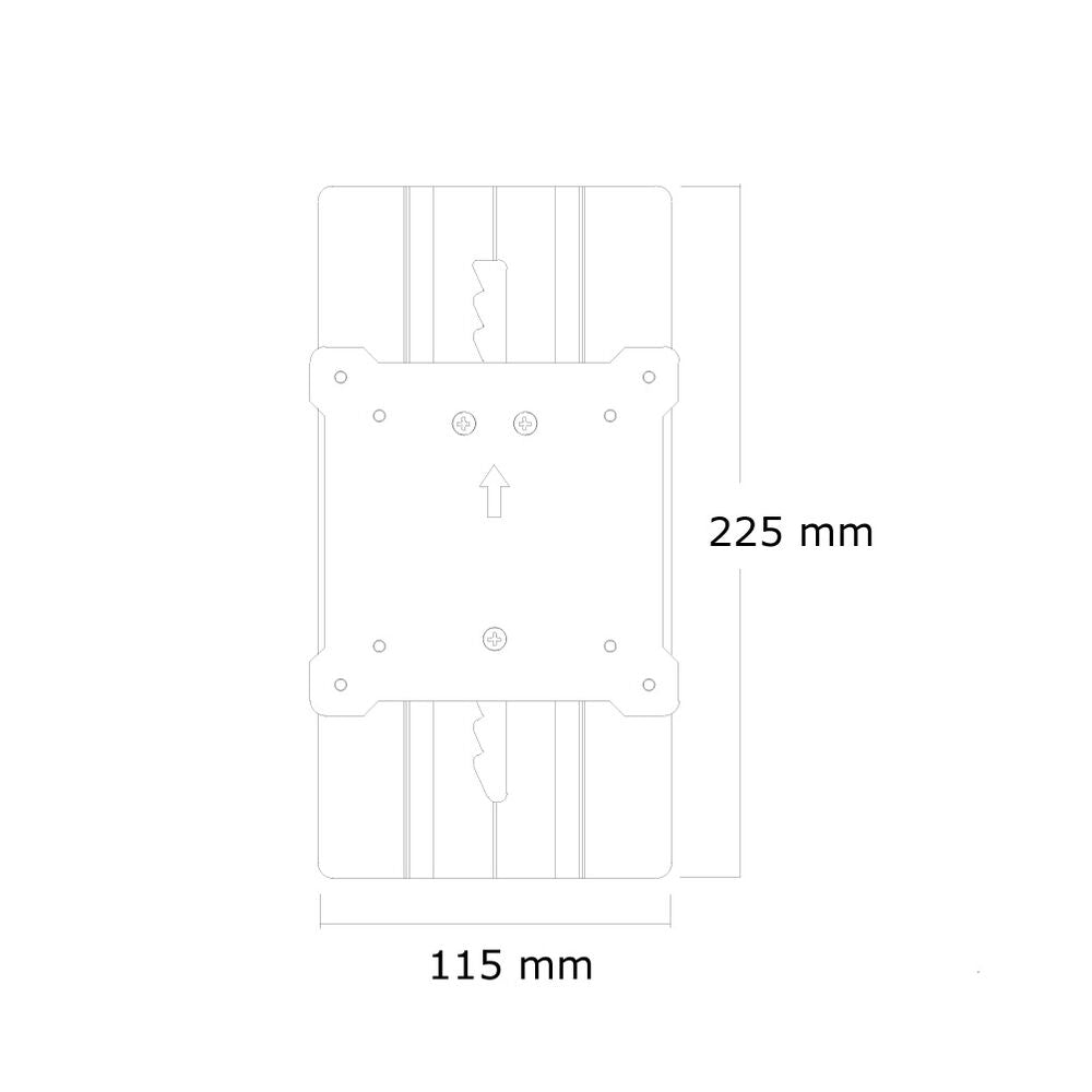 Suporte ajustável Neomounts FPMA-LIFT100