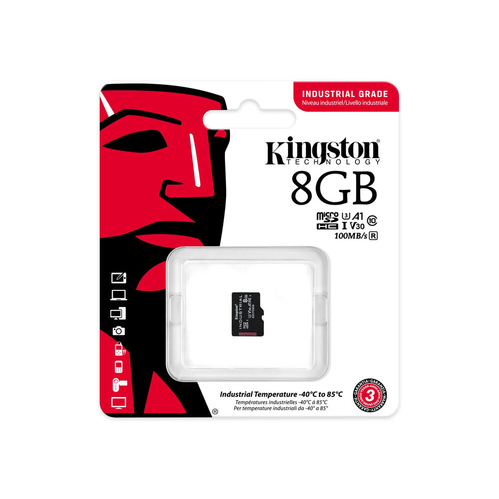 Cartão de Memória Micro SD com Adaptador Kingston SDCIT2/8GBSP