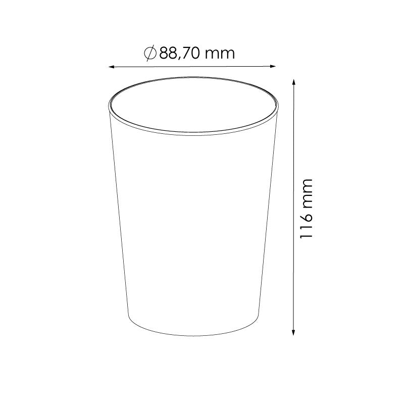 Vaso Plástico - Reutilizar 515ml