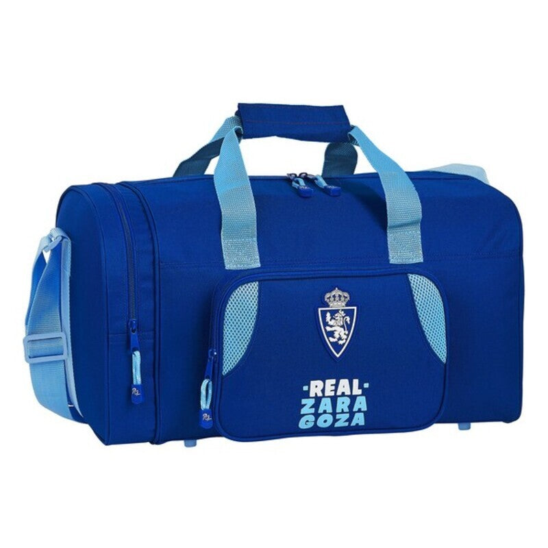 Saco de Desporto Real Zaragoza Azul Azul Claro (47 x 26 x 27 cm)