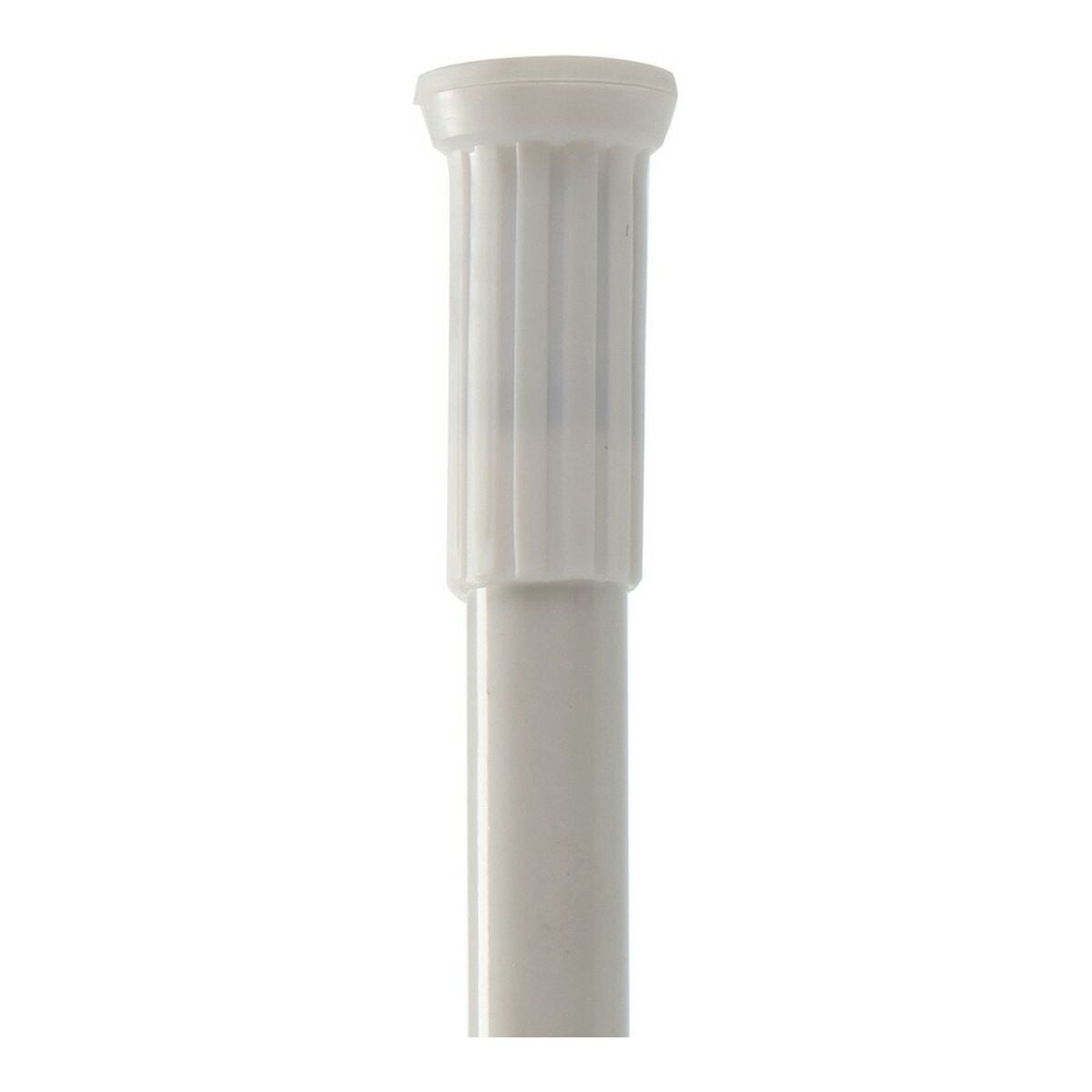 Curtain Bar 8430852141156 Extendable White Plastic (1,40-2,60 m)