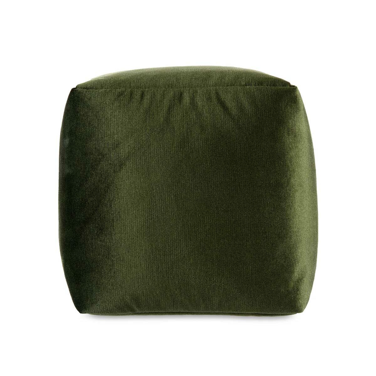 Pouffe Polyester Green polystyrene (30 x 30 x 30 cm)