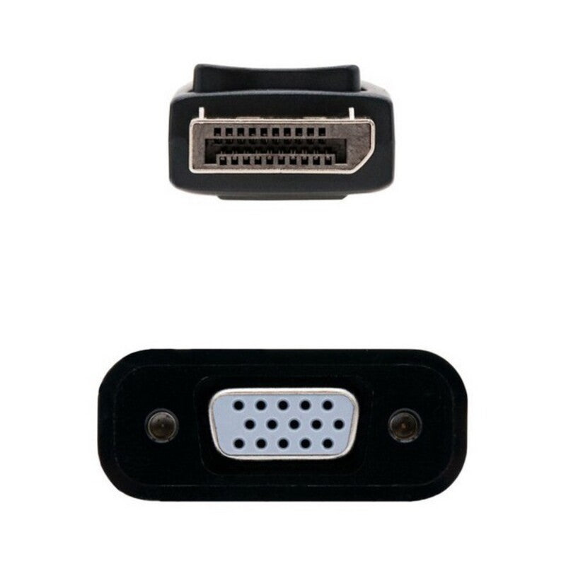 Adaptador DisplayPort para SVGA NANOCABLE 10.16.0602 Preto (15 cm)