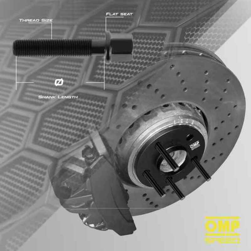 Parafusos Pino OMP OMPS09671201 M12 x 1,50 Parafuso allen