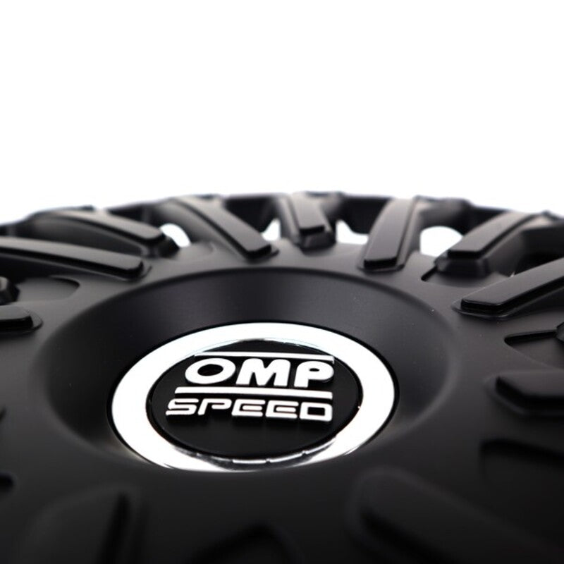 Tapacubos OMP Stinger Speed Preto 13" (4 uds)