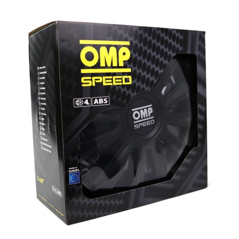 Tapacubos OMP Magnum Speed Preto 13" (4 uds)