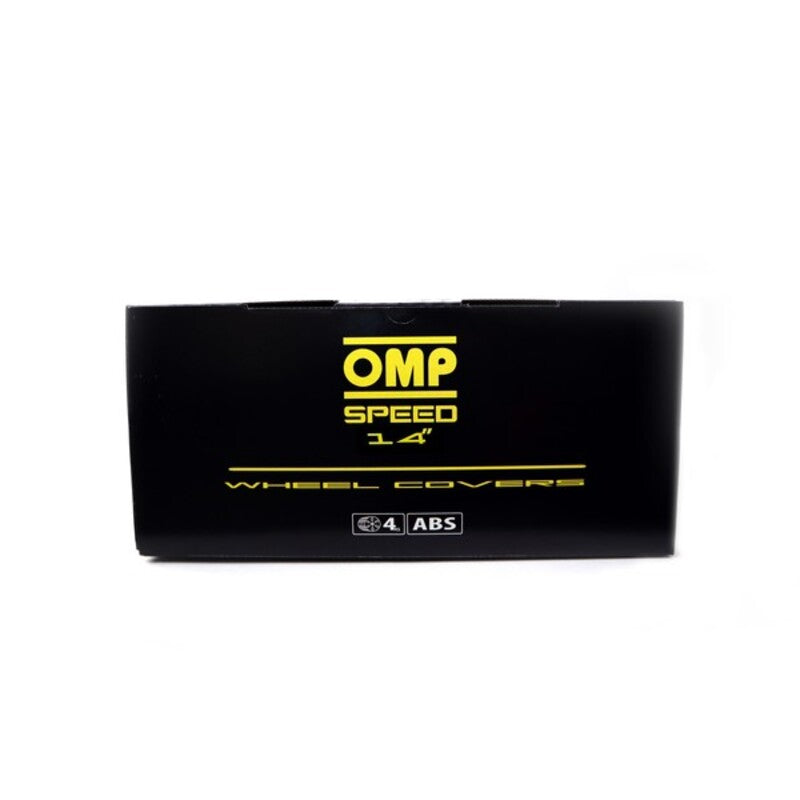 Tapacubos OMP Magnum Speed Preto 14" (4 uds)