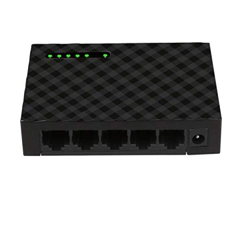 Switch iggual GES5000 10 Gbps Gigabit Ethernet Preto