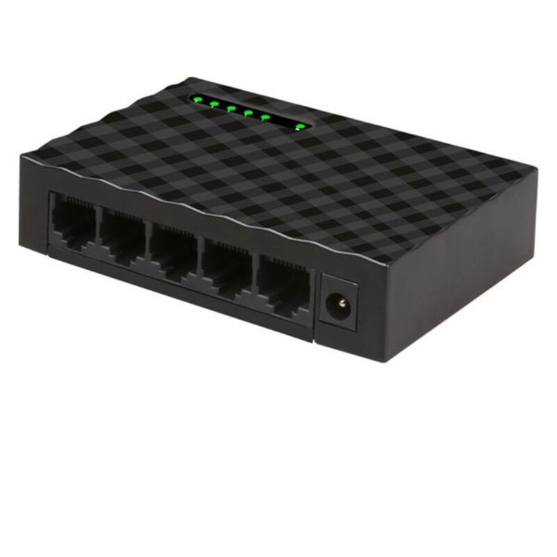 Switch iggual GES5000 10 Gbps Gigabit Ethernet Preto