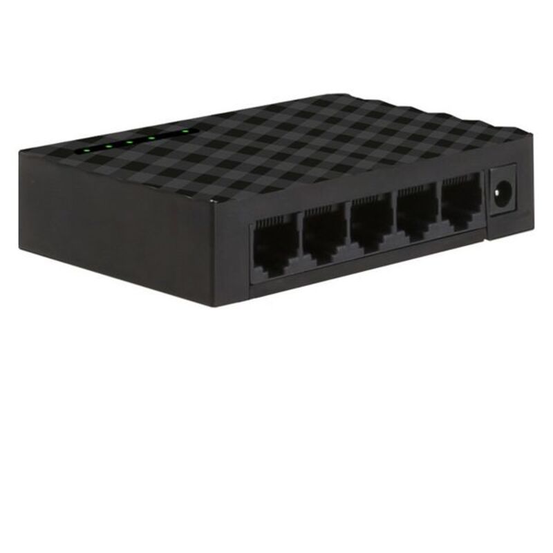 Switch iggual GES5000 10 Gbps Gigabit Ethernet Preto