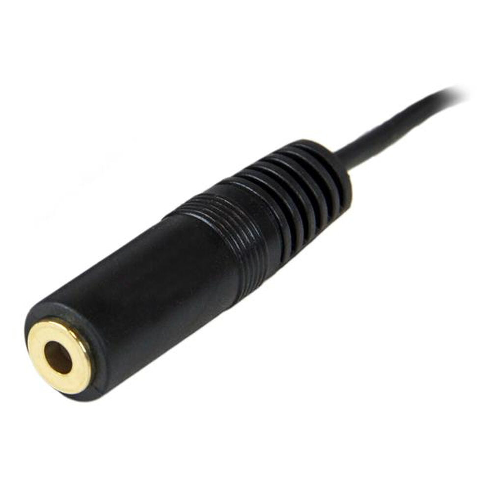 Cabo Alargador Jack (3,5 mm) Startech MU12MF               3,7 m Preto