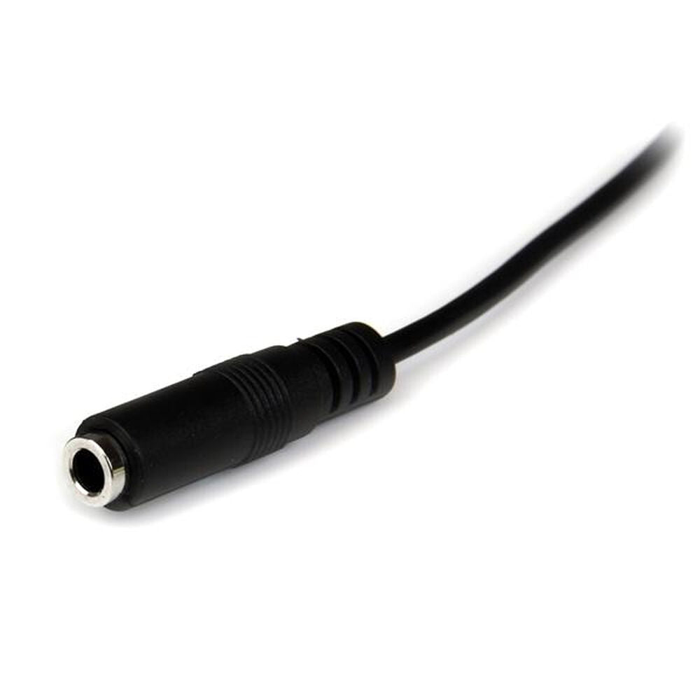 Cabo Alargador Jack (3,5 mm) Startech MU1MMFS              Preto 1 m