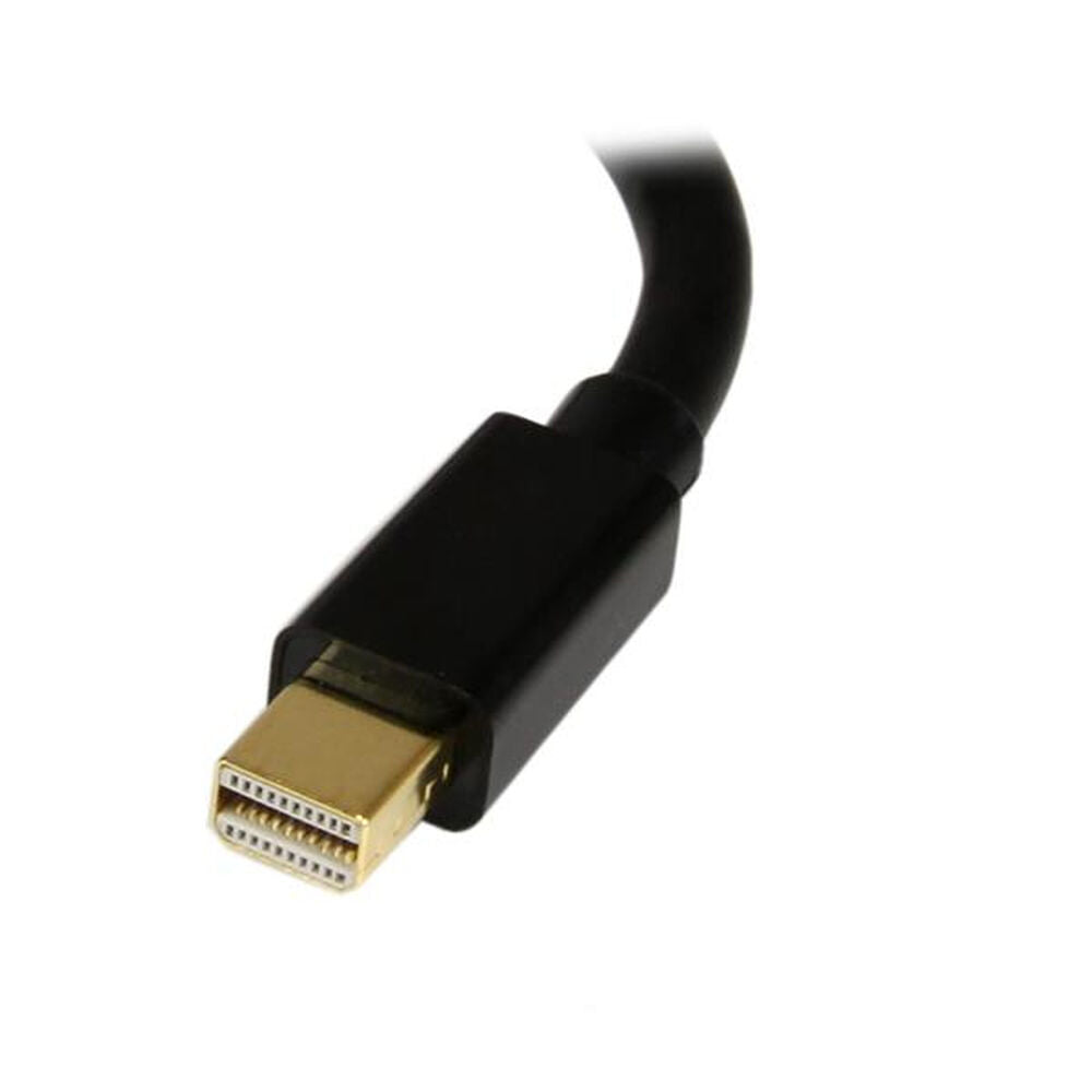 Adaptador Mini DisplayPort para DisplayPort Startech MDP2DPMF6IN          Preto