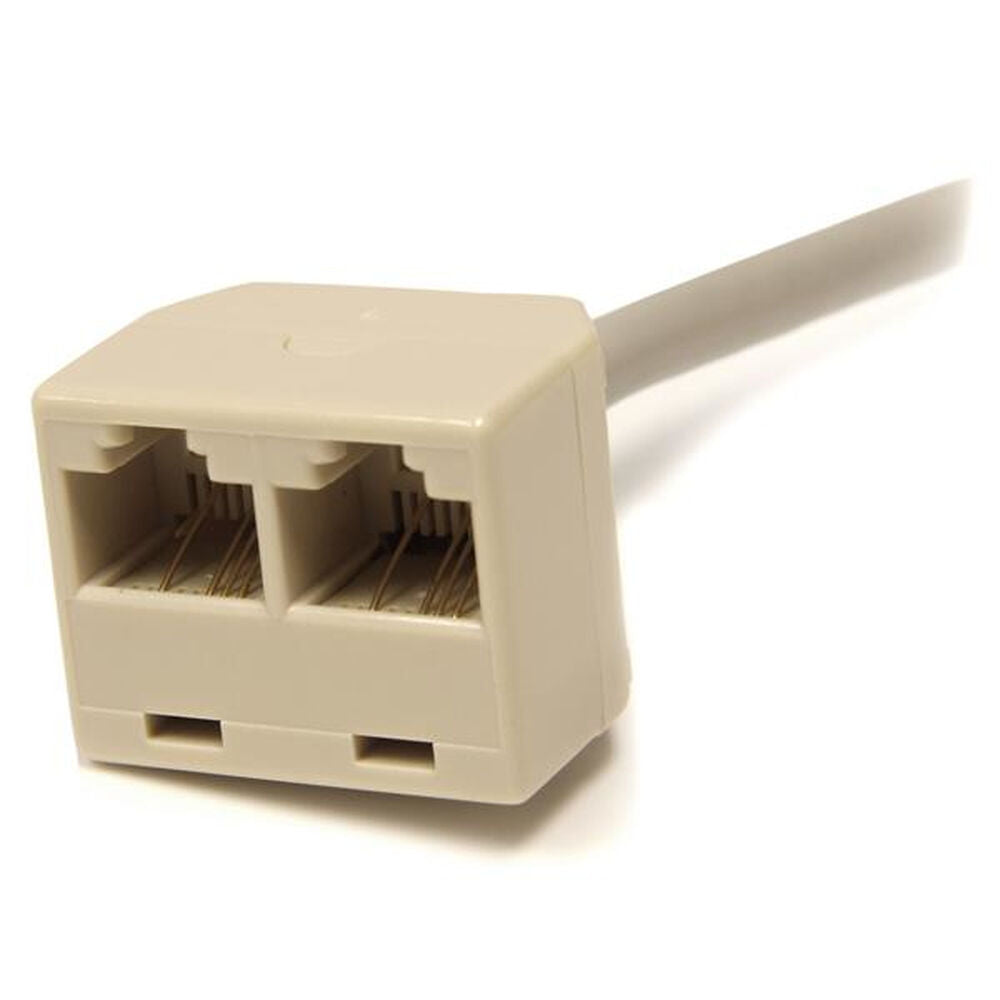 Cabo de rede rígido UTP Categoria 6 Startech RJ45SPLITTER 0,33 m