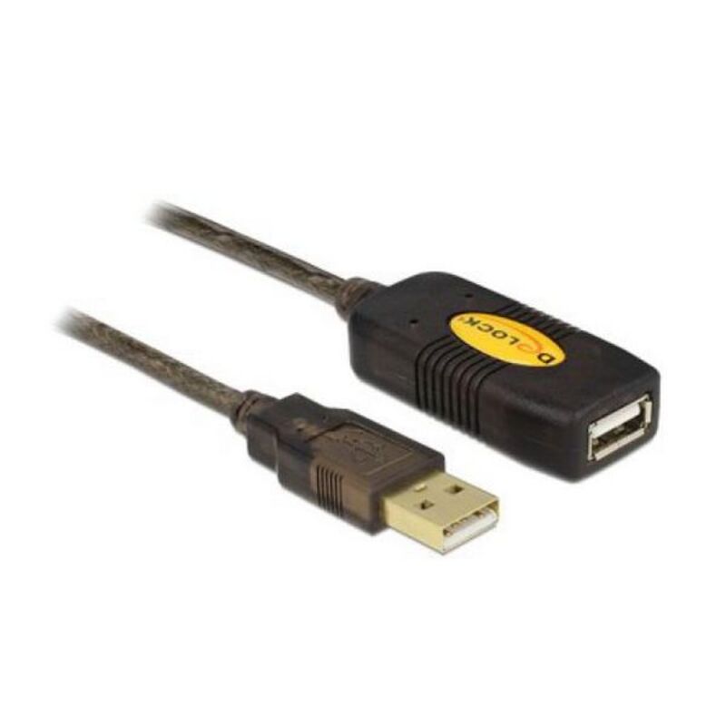 Cabo alongador DELOCK 82308 USB 2.0 5 m